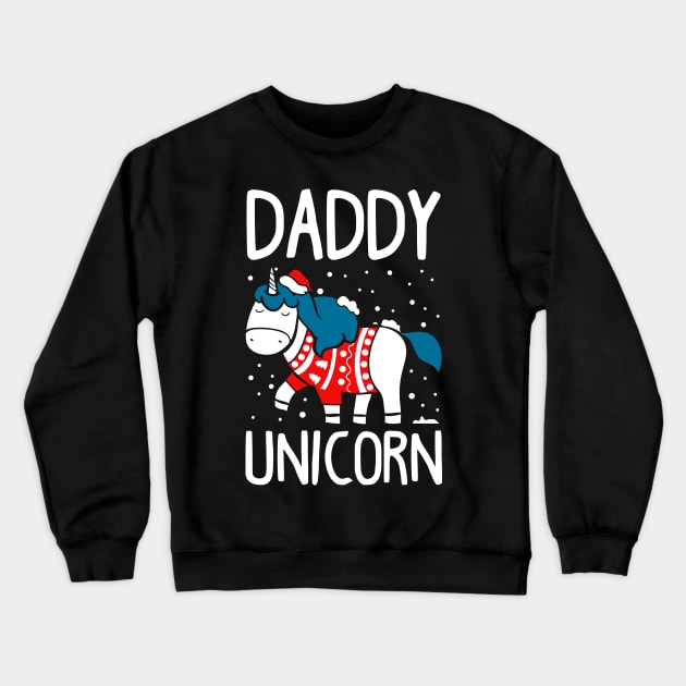 Matching Unicorn Ugly Christmas Sweatshirts Crewneck Sweatshirt by KsuAnn